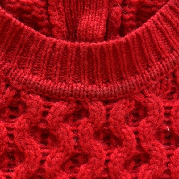 Jcrew Cable Knit Sweater with Pockets - Picture 7 of 8
